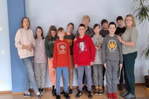 Odwiedziny uczniów ze Specjalnego Ośrodka Szkolno-Wychowawczego