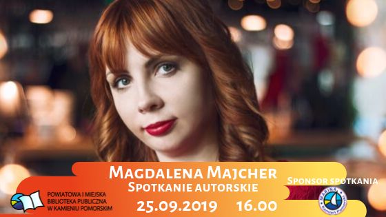 Magdalena Majcher w kamieńskiej Bibliotece