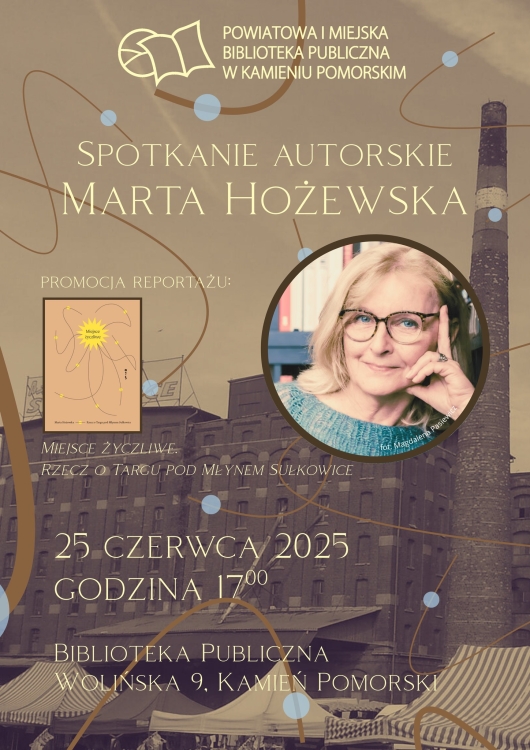 Spotkanie autorskie z Martą Hożewską