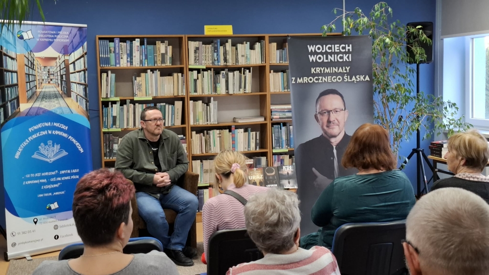Spotkanie autorskie z Wojciechem Wolnickim