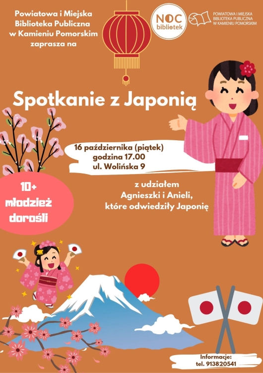 Plakat - Spotkanie z Japonią